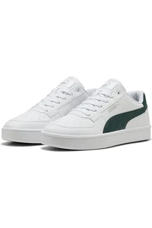 PUMA Mixte CAVEN 2.0 Basket, White-Dark Myrtle Silver, 45 EU