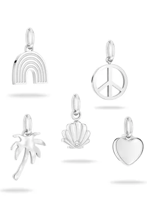 Tamaris Charm TJ-0639-P-05 en acier inoxydable, 1,8 cm, Acier inoxydable, Pierre de verre.