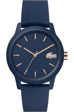 Lacoste Montre Analogique à Quartz pour Femme avec Bracelet en Silicone Marin - 2001067