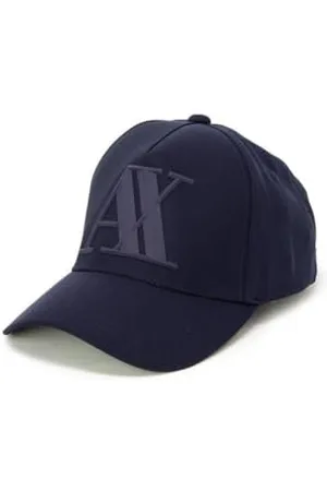 Armani Exchange Logo AX Cap Casquette De Baseball, (Navy-Navy 37735), Unique (Taille Fabricant: TU) Homme