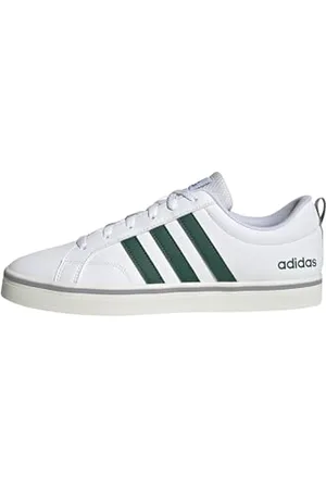 adidas Homme VS Pace 2.0 Shoes Chaussures, FTWR White/Collegiate Green/Glory Grey, 36 2/3 EU