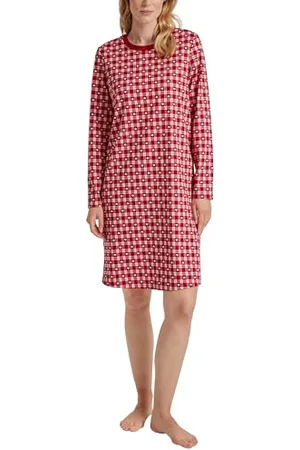 Calida Family & Friends Chemise de Nuit, Rio Red, 46-48 Femmes