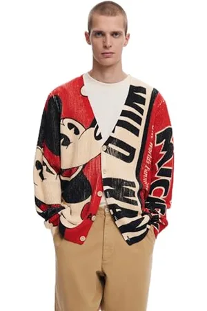 Desigual Jers_Wild_Mickey Sweatshirt, , XL Homme