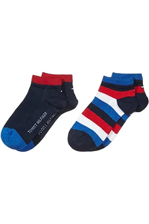 Tommy Hilfiger Quarter Chaussettes, , 35/38 (Lot de 2) Enfant Unisexe