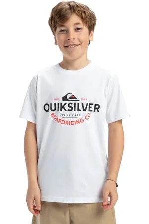 Quiksilver Garçon Ev Typed Out YTH T-Shirt, , 10 Ans EU
