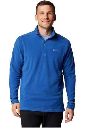 Columbia Klamath Range 2 Half Zip Pull en Polaire, Bleu Montagne, S Homme