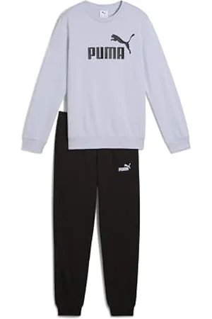 PUMA ESS No.1 Logo Crew Sweat Suit TR B, Costumes tricotés Garçon,