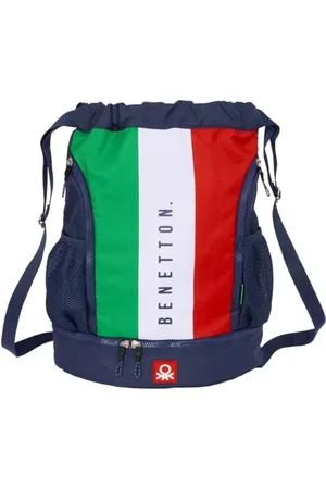 Safta Benetton Flag Sac à dos, idéal pour enfants de différents âges, confortable et polyvalent, qualité et résistance, 34 x 15 x 43 cm, , M, Décontracté