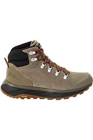 Jack Wolfskin Homme TERRAVENTURE URBAN MID M Chaussure de Marche, Clay / Phantom, 45.5 EU