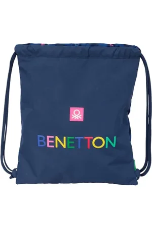 Safta Benetton DAMERO - Grand sac à dos plat, idéal pour enfants de différents âges, confortable et polyvalent, qualité et résistance, 35 x 40 cm, , M, Décontracté