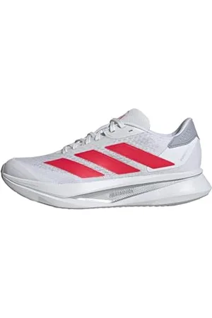 adidas Femme Duramo SL 2 Running Shoes Chaussures de Course, FTWR White/Lucid Red/Halo Silver, 41 1/3 EU