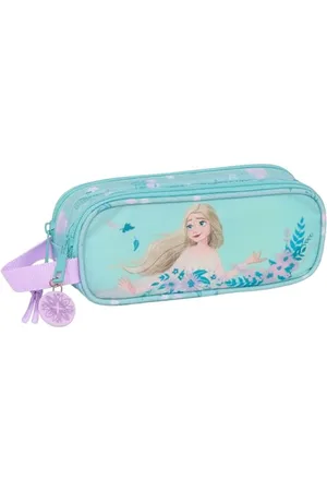 Safta La Reine des Neiges II Hello Spring Trousse Double pour Enfant, idéale pour Les Enfants d