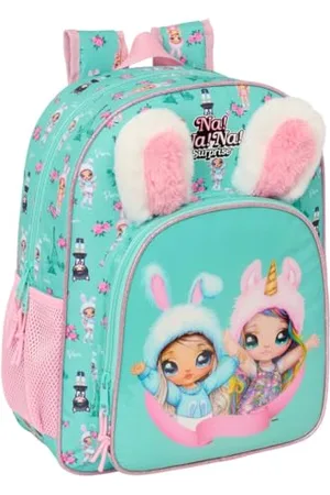 Safta NANANA BUNNY - Sac à dos scolaire pour enfant, adaptable au chariot, idéal pour les enfants d