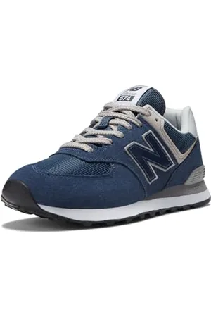 New Balance Homme NB 574 Sneakers, Bleu (Navy Blue EVN), 37.5 EU