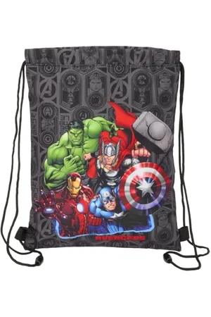 Safta Avengers Vendetta - Sac à dos plat junior, idéal pour enfants de différents âges, confortable et polyvalent, qualité et résistance, 26 x 34 cm, , M, Décontracté