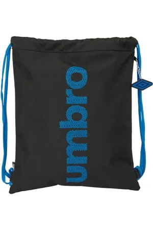 Safta Umbro Jet Black - Grand sac à dos plat, idéal pour les enfants de différents âges, confortable et polyvalent, qualité et résistance, 35 x 40 cm, , M, Décontracté