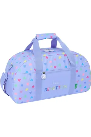 Safta Benetton - Sac de Sport, Sac à Dos, idéal pour Enfants de différents âges, Confortable et Polyvalent, qualité et résistance, 50 x 26 x 20 cm, , M, Décontracté