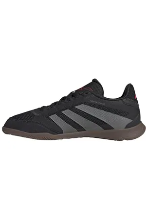 adidas Predator League Junior Football Boots Indoor Basket, Core Black/Grey Four/Lucid Red, 23 EU