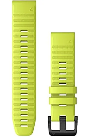 Garmin Acc,fenix 6 22mm QuickFit Amp Yellow Silicone Band