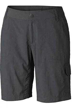 Columbia Femme Short Cargo, Silver Ridge 2.0 Cargo Short, Nylon, Gris, Taille US : W10/L12 - EU : W42/L12, 1842144