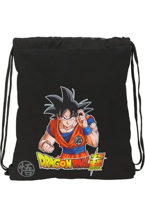 Safta Dragon Ball Combat - Grand Sac à Dos Plat, idéal pour Les Enfants de différents âges, Confortable et Polyvalent, qualité et résistance, 35 x 40 cm, , M, Décontracté
