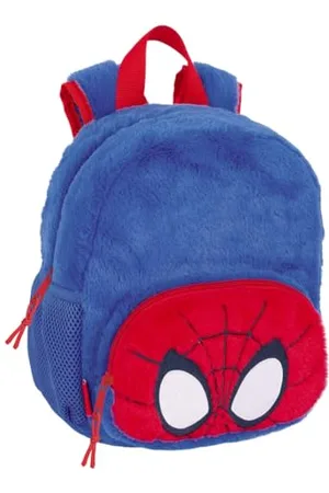 Safta SPIDEY - Sac à dos de crèche, adaptable au chariot, nettoyage facile, idéal pour les enfants de différents âges, confortable et polyvalent, qualité et résistance, 22 x 10 x 27 cm, , M