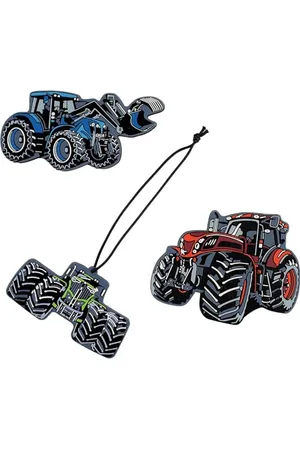 DERDIEDAS Wechselbuttons, 3tlg., Traktor