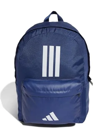 adidas Mixte CLASSIC THREE STRIPES BACKPACK BACK TO SCHOOL, Dark Blue/White, One Size