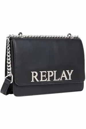 Replay – sac à main pour femmes en simili cuir, noir 098 (noir), taille unique