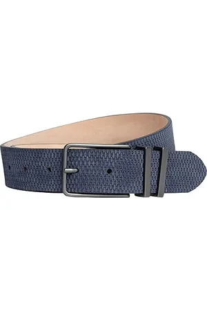 Hackett Pique Print Belt Ceinture, , 32 cm Homme