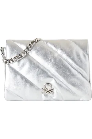 Benetton Sac 62izdy06j, Femmes, Métallisé, St