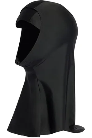 adidas Femme 3 Stripes Swim Hijab, Black, S