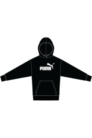 PUMA ESS No. 1 Logo Hoodie TR G, Sudaderas Con Capucha Fille, Black, 176