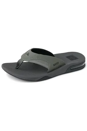 Reef Fanning, Tongs Homme, Multicolore (Grey/Black Grb), 35 EU