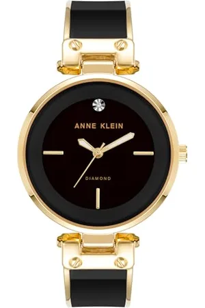Anne Klein Montre Bracelet à Cadran Diamant véritable pour Femme, AK/1414