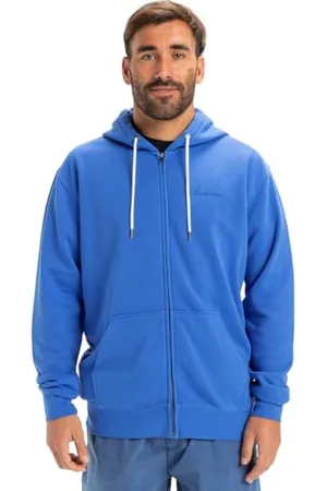 Quiksilver Polaire à Fermeture éclair Salt Water Zip Hoodie Homme Bleu L