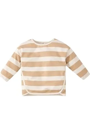 DeFacto C2402A5 Pull pour Petite Fille, Joli Pull pour Bébé à Manches Longues - Sweat-Shirt Douillet pour Bébé, Jolie Chemise pour Bébé à Manches Longues pour Filles, Pull pour Enfants, Beige