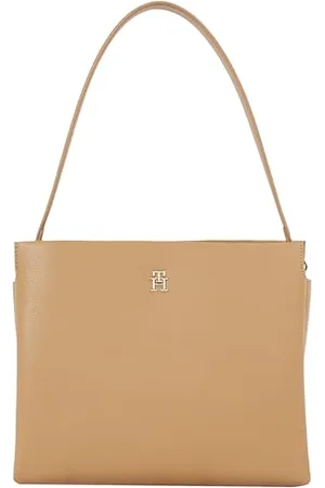Tommy Hilfiger Sac Femme Legacy Sac à Bandoulière, Beige (Safari Canvas), Taille Unique
