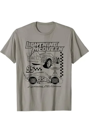 Cars Lightning McQueen Piston Cup Line T-Shirt
