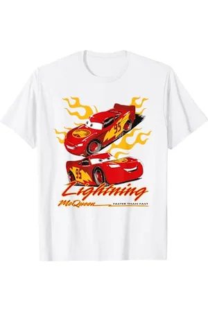 Cars Lightning McQueen Faster Than Fast T-Shirt