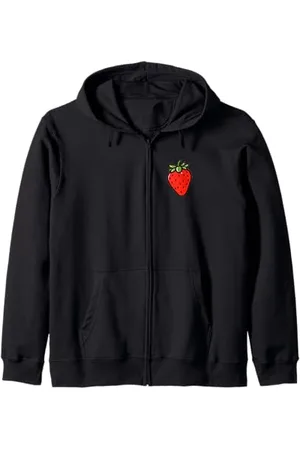 Fruit Logo fraise Sweat à Capuche