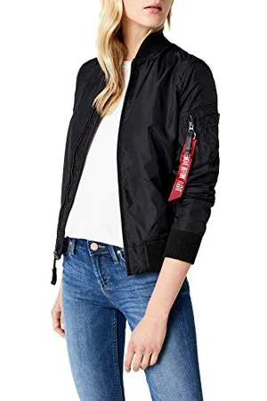 Alpha Industries 1 TT Bomber pour Femme Blouson, Black
