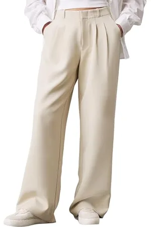 Calvin Klein Jeans Femme STRETCH CREPE STRAIGHT PANT J20J224966, Grey (Pelican), 30W