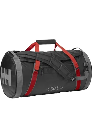 Helly Hansen Hh Duffel Bag 2 30L Sac de sport Ebony/ Cherry Tomato FR: Taille Unique (Taille Fabricant: 30L)