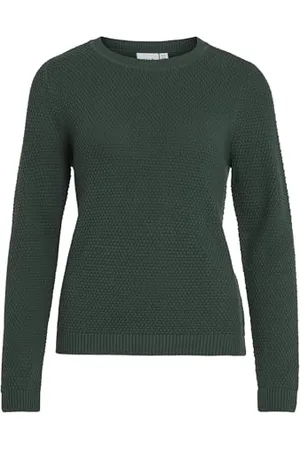 VILA Vidalo Haut tricoté à col Rond L/S Noos Pull, , M Femme