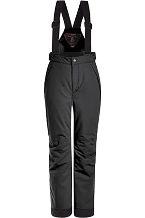 Maier Sports Maxi Reg Pantalon de Ski pour Enfant 8-9 Ans Noir