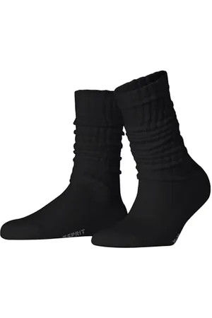 ESPRIT Scrunch Tennis W So coton unies 1 paire, Chaussettes Femme, , 39-42