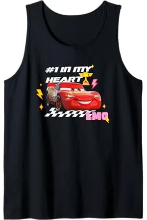 Cars Lightning McQueen In My Heart Valentine Débardeur
