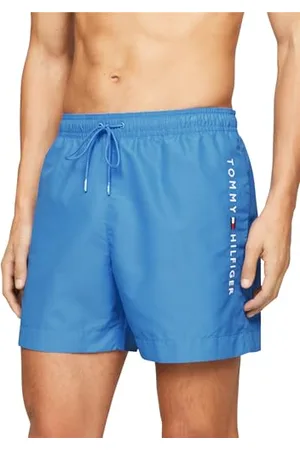 Tommy Hilfiger Short de Bain Homme Medium Drawstring Mi-Long, Bleu (Blue Spell), M