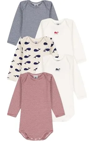 Petit Bateau A0BGY Bodies Manches Longues Mixte Bébé, 3 Ans